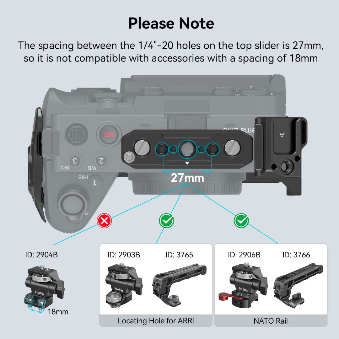 SmallRig Cage za Sony FX30 / FX3 4183 - 8